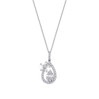 0.36 ct. Diamant Baguette Halskette