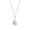 0.15 ct. Diamant Baguette Halskette