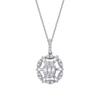 0.26 ct. Diamant Baguette Trend Halskette