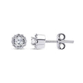 0.37 ct. Diamant Solitär Ohrringe