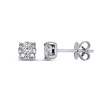 0,16 ct. Diamant Solitär Ohrringe