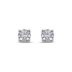 0.16 ct. Diamant Solitär Ohrringe
