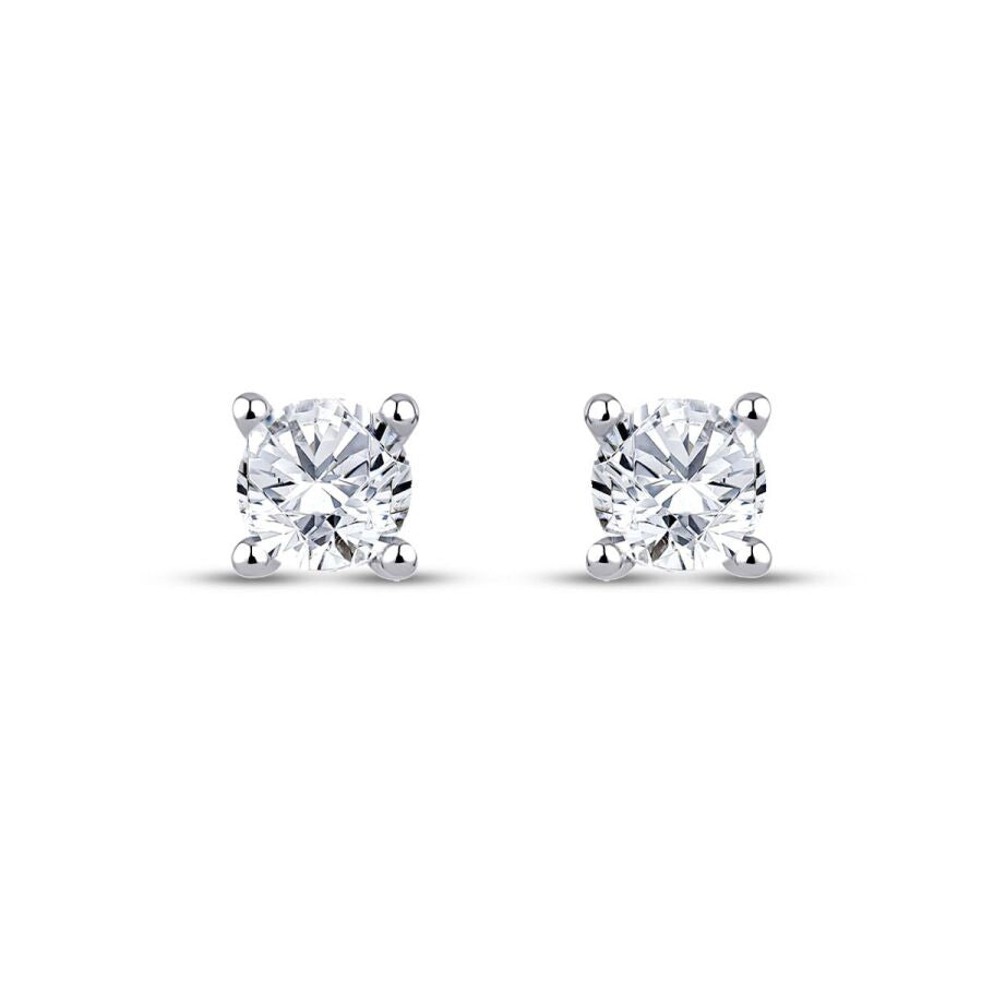 0,60 ct. Diamant Solitär Ohrringe