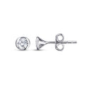 0.30 ct. Diamant Solitär Ohrringe