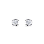0,30 ct. Diamant Solitär Ohrringe
