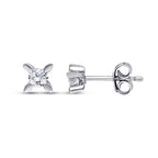 0.20 ct. Diamant Solitär Ohrringe
