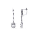 0,99 ct. Diamant Baguette Ohrringe