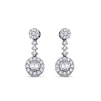 0,36 ct. Diamant Baguette Ohrringe