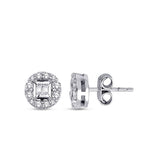 0,33 ct. Diamant Baguette Ohrringe
