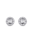 0,33 ct. Diamant Baguette Ohrringe