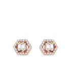 0,27 ct. Diamant Baguette Ohrringe