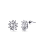 0,80 ct. Diamant Baguette Ohrringe