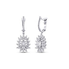 0,91 ct. Diamant Baguette Ohrringe