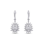 0,91 ct. Diamant Baguette Ohrringe