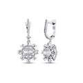 0,59 ct. Diamant Baguette Ohrringe
