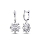 0,59 ct. Diamant Baguette Ohrringe