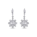 0,59 ct. Diamant Baguette Ohrringe