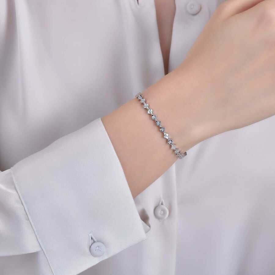 0,25 ct. Diamant Tennis Armband