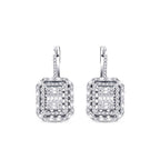 1,16 ct. Diamant Baguette Ohrringe