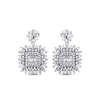 1,20 ct. Diamant Baguette Ohrringe