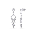 0,99 ct. Diamant Baguette Ohrringe