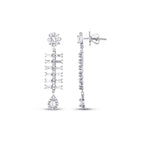 0,98 ct. Diamant Baguette Ohrringe