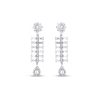 0,98 ct. Diamant Baguette Ohrringe