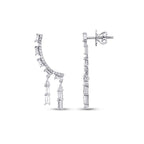1,06 ct. Diamant Baguette Trend Ohrringe