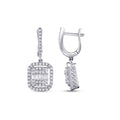 0,74 ct. Diamant Baguette Ohrringe