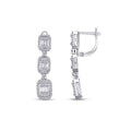 1,13 ct. Diamant Baguette Ohrringe