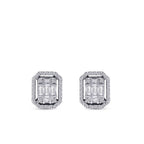 0,38 ct. Diamant Baguette Ohrringe