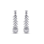 2,43 ct. Diamant Baguette Ohrringe