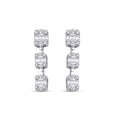 0,79 ct. Diamant Baguette Ohrringe