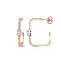 0,32 ct. Diamant Baguette Trend Ohrringe