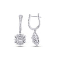 0,73 ct. Diamant Baguette Ohrringe