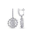 1,10 ct. Diamant Baguette Ohrringe
