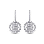 1,10 ct. Diamant Baguette Ohrringe