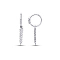 0,48 ct. Diamant Baguette Ohrringe