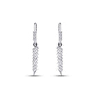 0,48 ct. Diamant Baguette Ohrringe