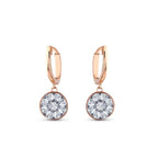 0,60 ct. Diamant Trend Baguette Ohrringe