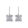 0,82 ct. Diamant Baguette Ohrringe