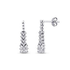 0,50 ct. Diamant Baguette Ohrringe