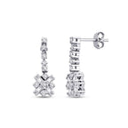 0,35 ct. Diamant Baguette Ohrringe