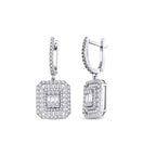 1,48 ct. Diamant Baguette Ohrringe