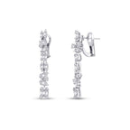 2,01 ct. Diamant Baguette Ohrringe