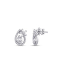 0,65 ct. Diamant Baguette Ohrringe
