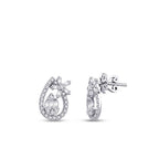 0,65 ct. Diamant Baguette Ohrringe