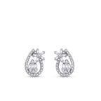 0,65 ct. Diamant Baguette Ohrringe
