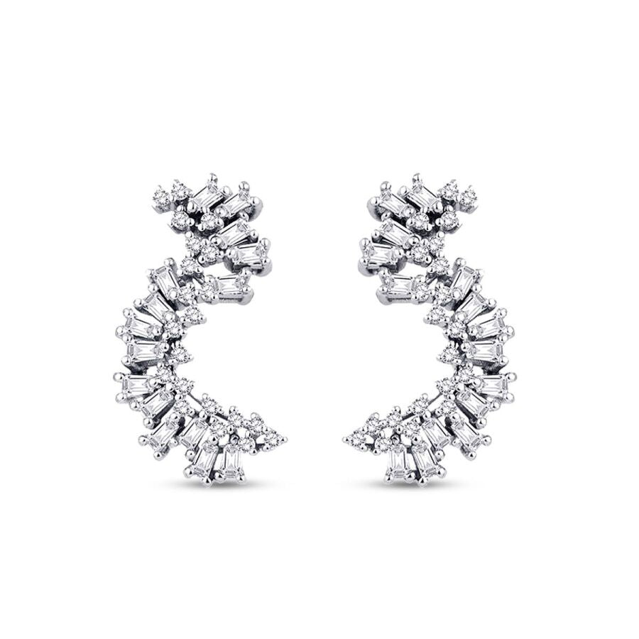 0.74 ct. Diamant Trend Ohrringe