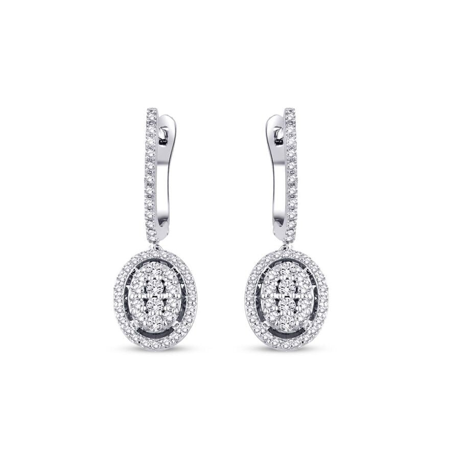 0.75 ct. Diamant Trend Ohrringe